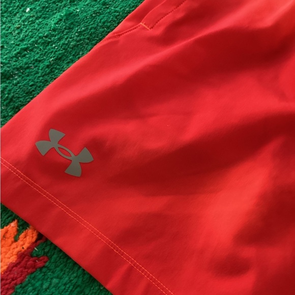 NWT-UNDER ARMOUR Men's UA Speedpocket 7" Wash Shorts NWT Orange SIZE: XL
K1 - Picture 3 of 7